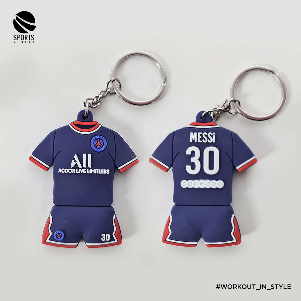 PSG Messi Rubber Keyring